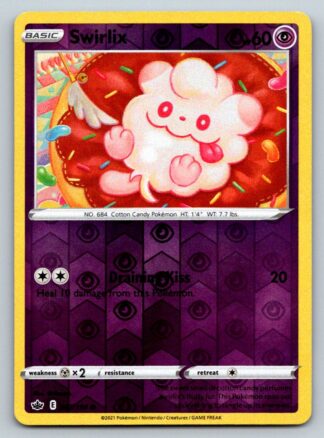 Swirlix 67/198 Chilling Reign (Reverse Holo) (NM-Exc Condition)