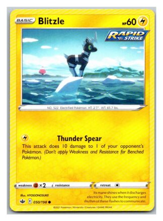 Blitzle 50/198 Chilling Reign (Common) (NM-Exc Condition)