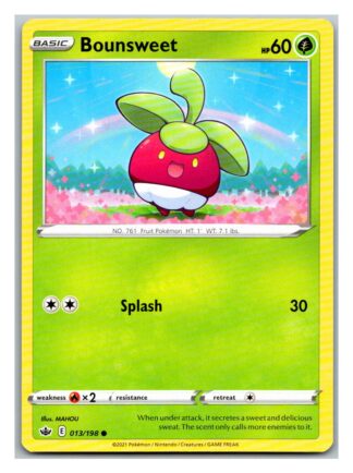 Bounsweet 13/198 Chilling Reign (Common) (NM-Exc Condition)