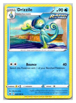Drizzile 42/198 Chilling Reign (Uncommon) (NM-Exc Condition)