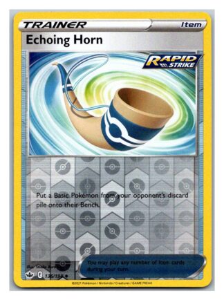Echoing Horn 136/198 Chilling Reign (Reverse Holo) (NM-Exc Condition)