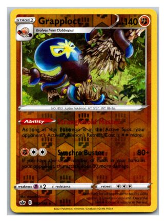 Grapploct 92/198 Chilling Reign (Reverse Holo) (NM-Exc Condition)