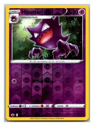 Haunter 56/198 Chilling Reign (Reverse Holo) (NM-Exc Condition)