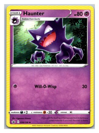 Haunter 56/198 Chilling Reign (Uncommon) (NM-Exc Condition)