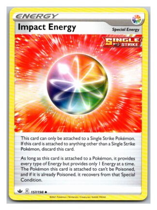 Impact Energy 157/198 Chilling Reign (Uncommon) (NM-Exc Condition)