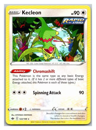 Kecleon 122/198 Chilling Reign (Rare) (NM-Exc Condition)