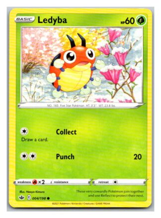 Ledyba 4/198 Chilling Reign (Common) (NM-Exc Condition)