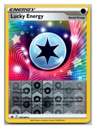 Lucky Energy 158/198 Chilling Reign (Reverse Holo) (NM-Exc Condition)