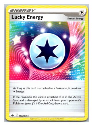 Lucky Energy 158/198 Chilling Reign (Uncommon) (NM-Exc Condition)