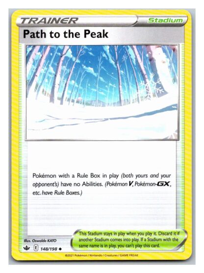 Path to the Peak 148/198 Chilling Reign (Uncommon) (NM-Exc Condition)