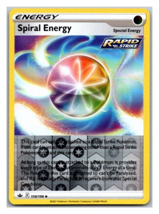 Spiral Energy 159/198 Chilling Reign (Reverse Holo) (NM-Exc Condition)