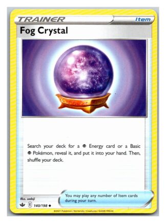 Fog Crystal 140/198 Chilling Reign (Uncommon) (NM-Exc Condition)