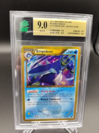 Empoleon 117/116 Plasma Freeze MNT Graded 9