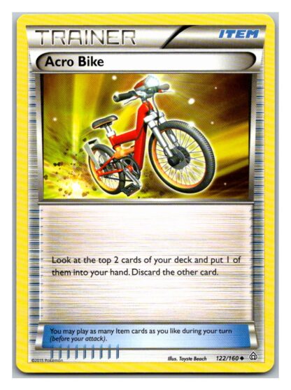 Acro Bike 122/160 Primal Clash (LP Condition) (Uncommon)