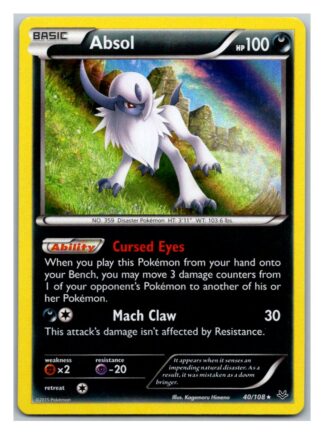 Absol 40/108 Roaring Skies (Holo) (Exc Condition)