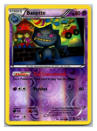 Banette 31/108 Roaring Skies (Reverse Holo) (Exc Condition)