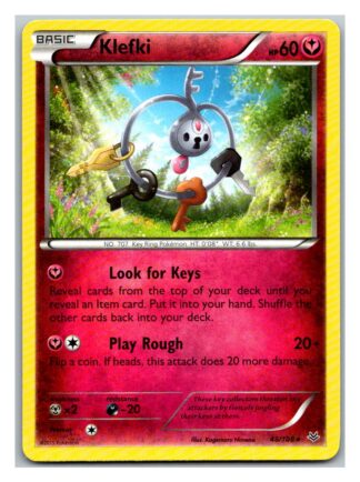 Klefki 48/108 Roaring Skies (Rare) (Exc Condition)