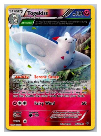 Togekiss 46/108 Roaring Skies (Reverse Holo) (Exc Condition)