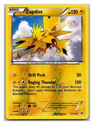 Zapdos 23/108 Roaring Skies (Reverse Holo) (Exc Condition)