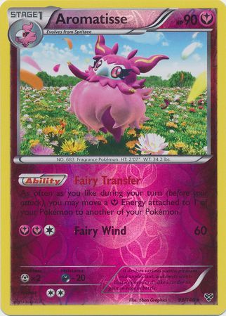 Aromatisse 93/146 XY Base Set (Reverse Holo) (LP Condition)