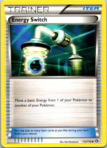 Energy Switch 112/113 Legendary Treasures (Uncommon) (Exc Condition)