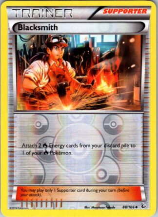 Blacksmith 88/106 Flashfire (Reverse Holo) (LP Condition)