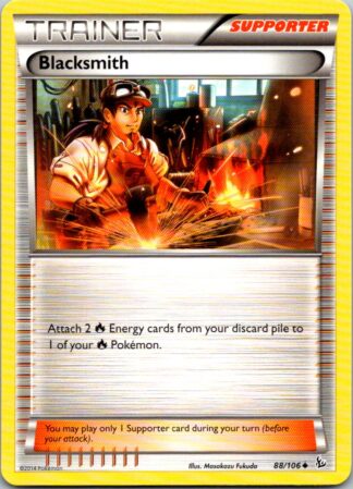 Blacksmith 88/106 Flashfire (Uncommon) (LP Condition)
