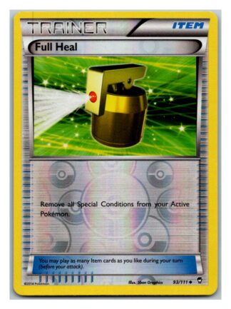 Full Heal 93/111 Furious Fists (Reverse Holo) (LP Condition)