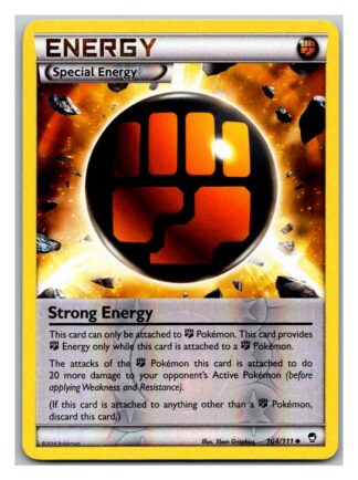 Strong Energy 104/111 Furious Fists (Reverse Holo) (Exc Condition)