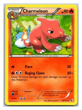 Charmeleon 18/113 Legendary Treasures (Uncommon) (LP Condition)