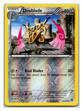 Doublade 84/146 XY Base Set (Reverse Holo) (LP Condition)