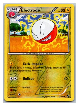 Electrode 45/146 XY Base Set (Reverse Holo) (LP Condition)