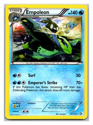 Empoleon 35/113 Legendary Treasures (Rare) (Exc Condition)