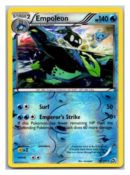 Empoleon 35/113 Legendary Treasures (Reverse Holo) (Exc Condition)
