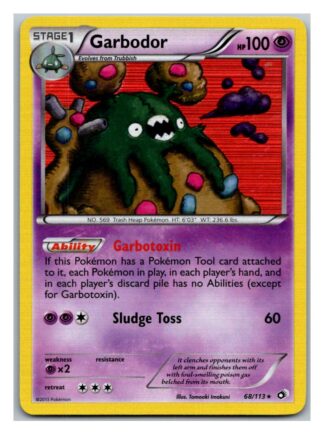 Garbodor 68/113 Legendary Treasures (Holo) (Exc Condition)