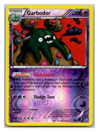 Garbodor 68/113 Legendary Treasures (Reverse Holo) (Exc Condition)
