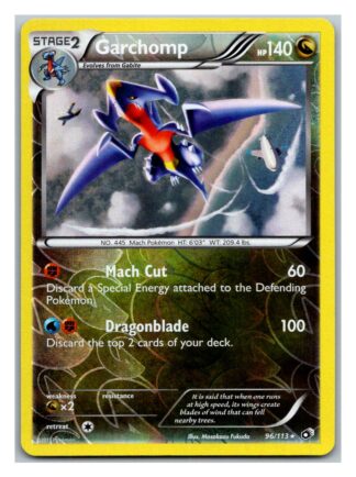 Garchomp 96/113 Legendary Treasures (Reverse Holo) (Exc Condition)