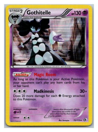 Gothitelle 72/113 Legendary Treasures (Holo) (Exc Condition)
