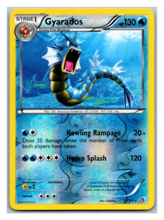 Gyarados 31/113 Legendary Treasures (Reverse Holo) (Exc Condition)
