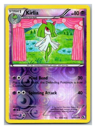 Kirlia 60/113 Legendary Treasures (Reverse Holo) (Exc Condition)