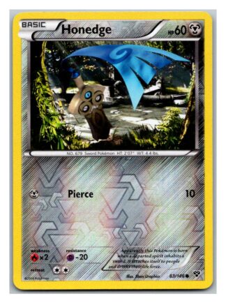 Honedge 83/146 XY Base Set (Reverse Holo) (LP Condition)