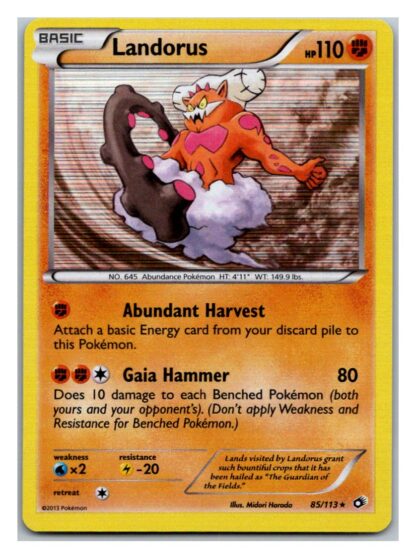 Landorus 85/113 Legendary Treasures (Holo) (Exc Condition)