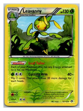 Leavanny 12/113 Legendary Treasures (Reverse Holo) (Exc Condition)