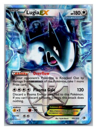 Lugia EX 102/113 Legendary Treasures (Ultra Rare) (Exc Condition)