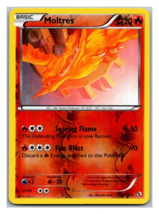 Moltres 22/113 Legendary Treasures (Reverse Holo) (Exc Condition)