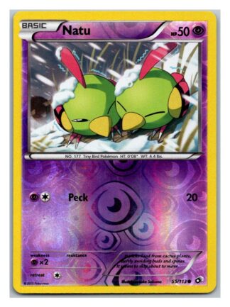 Natu 55/113 Legendary Treasures (Reverse Holo) (Exc Condition)