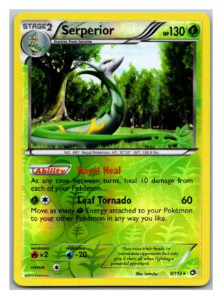 Serperior 8/113 Legendary Treasures (Reverse Holo) (Exc Condition)