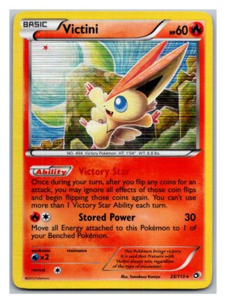Victini 23/113 Legendary Treasures (Holo) (Exc Condition)