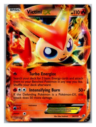 Victini EX 24/113 Legendary Treasures (Ultra Rare) (Exc Condition)