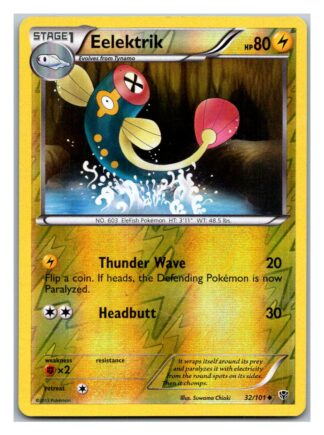 Eelektrik 32/101 Plasma Blast (Exc Condition) (Reverse Holo)